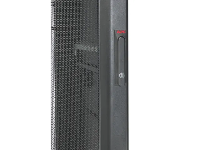 APC AR3100 NetShelter SX 42U 600mm(b) x 1070mm(d) 19 inch IT rack, beh