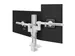 Bras 2 écrans Viewgo modular 220 blanc