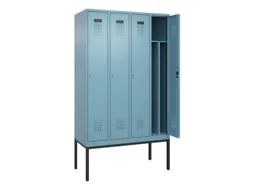 locker voor scheiding van kleding,HxBxD 2120x1200x500mm,4vak