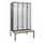 Z-garderobekast,HxBxD 2120x1200x815mm,8vak,vak B 300mm,draaigrendel