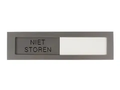 Infobord Deurbordje Niet Storen 150x40mm