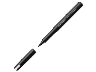 Fineliner STABILO dr!ver medium punt 0.8 mm Blauw - 2