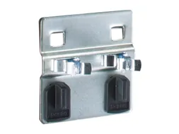 gereedschapsklem,v. perfoplaat,dubbel,Ø 10mm
