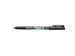 Fineliner Pentel NMF50 zwart 0.6mm