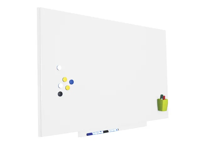 Tableau blanc Rocada Skinpro 75x115cm Blanc Laqué