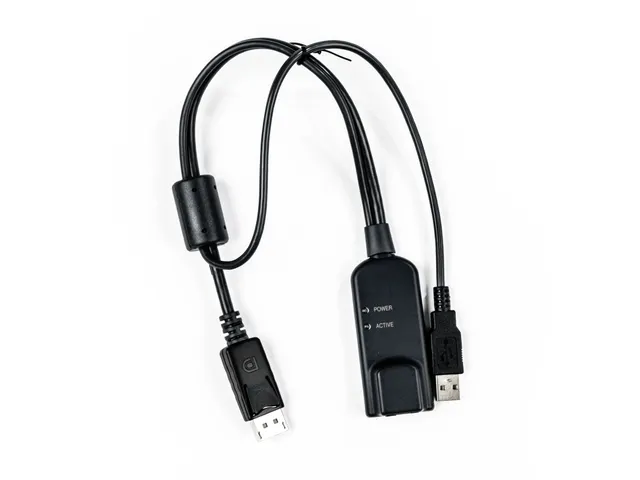 Vertiv Avocent MPUIQ-VMCDP, 0,3556 m, USB, USB, DisplayPort, Zwart, DI