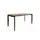 Bureau Linesto N3 hoogte instelbaar 160x80cm Blad Havana, poot Zwart