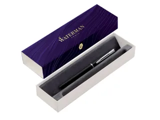 Vulpen Waterman Allure Zwart CT Fijn Blauw schrijvend Giftbox - 1