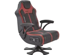 Xrocker Evora Gaming stoel zwart rood 2020014 PU leer 100kg