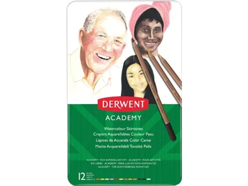 aquarelpotlood Academy 12 stuks assorti