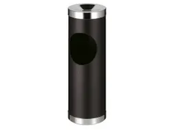 Robuuste as-papierbak 30 Liter Zwart