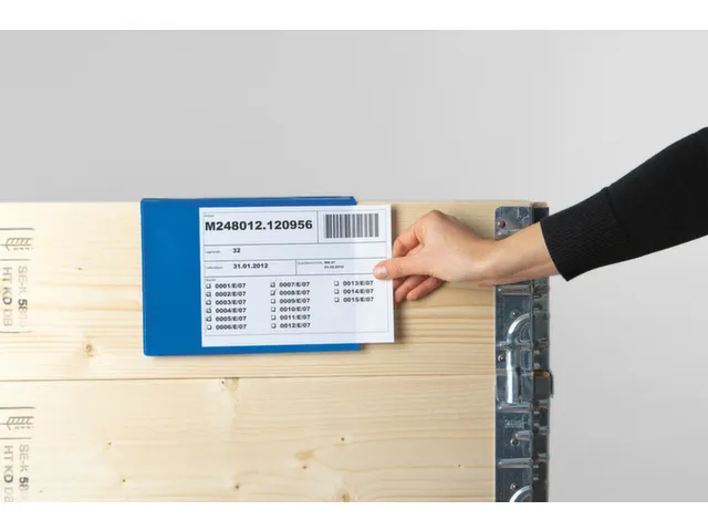 markeringstas,DIN A6,liggend,HxB 120x165mm,inhangbaar