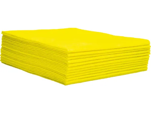 Universele poetsdoek geel 150 stuks