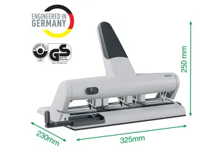 Leitz 5114 AKTO variabele multi perforator 4-gaats 30vel zilver - 4