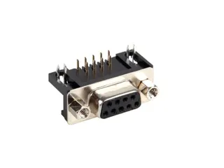 Vrouwelijke 9P Sub-D Connector - Printmontage - 1