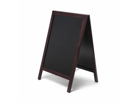 Panneau trottoir Natura Classic bois marron foncé 55x85cm