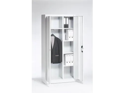 Garderobekast 1950x930x400mm Hoedenplank Kledingstang 4legborden