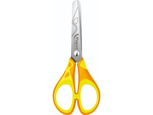 Kinderschaar Maped Pulse Soft Neon 13cm assorti op blister