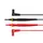 SET Met PVC Meetsnoeren - CAT III 600 V - 12 A - 18 AWG - Lengte 70cm