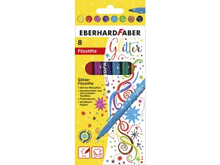 Viltstiften Eberhard Faber Glitter - 1