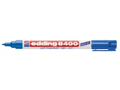 Cd marker edding 8400 rond blauw 0.5-1.0mm