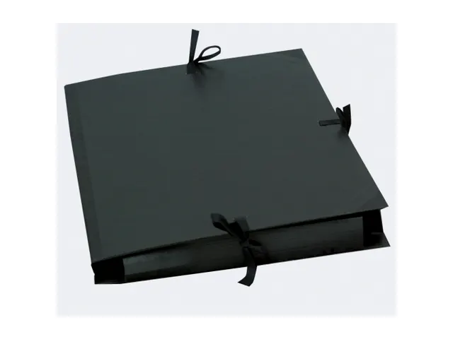 Tekenmap Kraft lint 32x45cm - A3 zwart