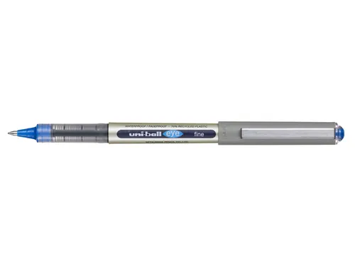 Rollerpen Uni-ball Eye eco 157E Medium blauw 0,7 mm