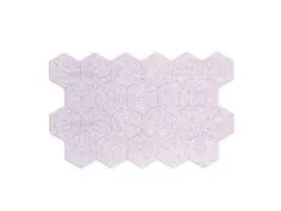Akoestische PET-vilt Hexagon tegels lichtgrijs 30x26cm 22 stuks