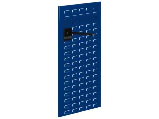 Gesleufde Plaat Staal Hxb 1000x450mm Staand Ral 5010 Gentiaanblauw - 2