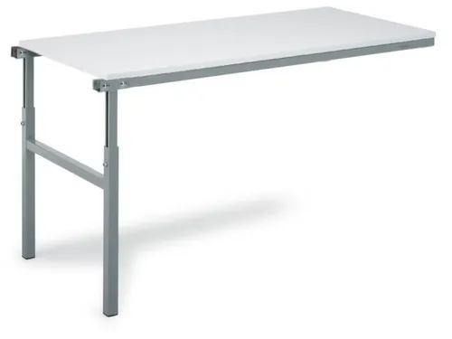 aanbouwelement voor montagetafel HxBxD 650-900x1800x700mm RAL7035