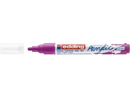Acrylmarker edding e-5100 medium bessen rood