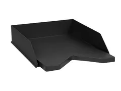 Brievenbak Quantore Zwart Stapelbaar Gerecycled A4