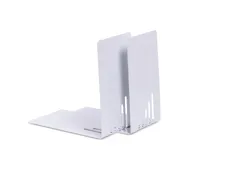 Boekensteunen Metaal Grijs 14x8.5x14cm 2 Stuks