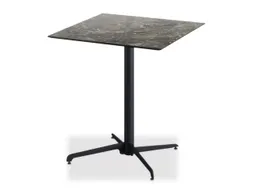 outdoortafel,HxBxD 740x700x700mm,rechthoekig,X-onderstel zwart