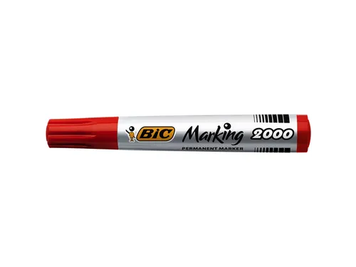 Viltstift Bic 2000 ecolutions rond large rood