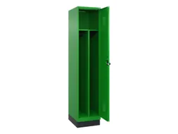 locker voor scheiding van kleding,HxBxD 1950x400x500mm,1vak