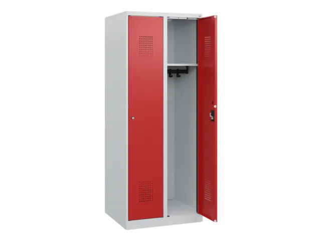 schoollocker,HxBxD 1530x600x500mm,2vak,vak B 300mm,cil.-slot