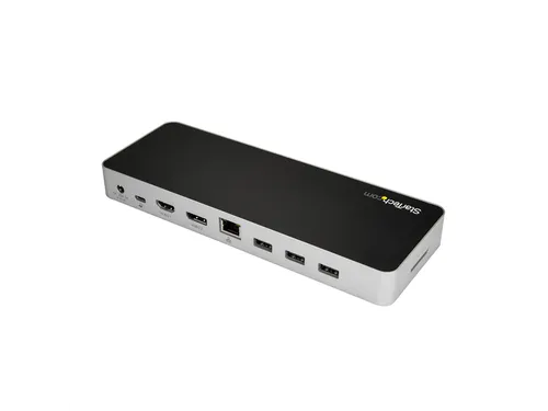 USB C Dock, Dual Monitor HDMI & DisplayPort 4K 30Hz