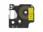 Labeltape Dymo Compatible 45018 D1 12mmx7m Zwart Op Geel