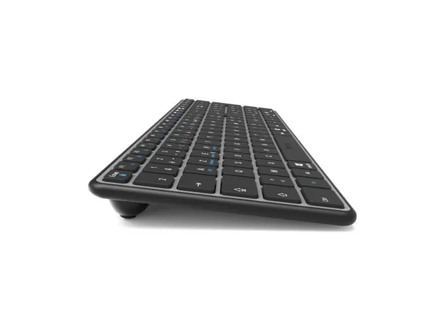 Clavier sans fil Port Designs Bluetooth rechargeable AZERTY FR noir