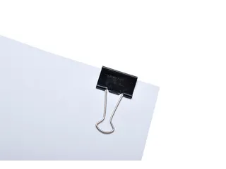 Papierklem MAUL 215 foldback 32mm capaciteit 13mm zwart - 9