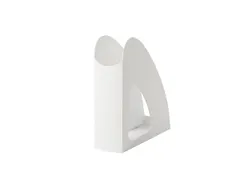 Tijdschriftencass. HAN Re-LOOP A4/C4, wit 100% gerecycled materiaal