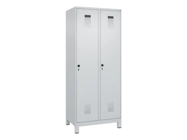 locker voor scheiding van kleding,HxBxD 1950x800x500mm,2vak