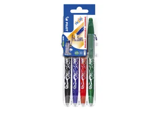 Rollerpen Pilot Frixion Ball 0.7 Set2Go BL-FR7 4 stuks basis kleuren - 1