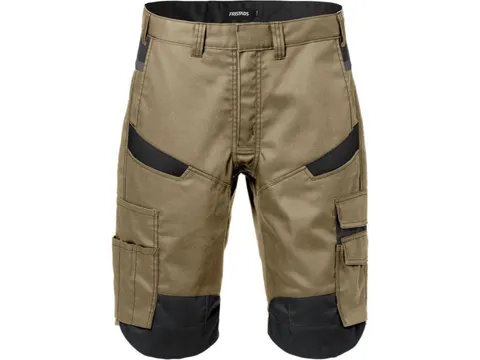 Fristads 2562 STFP short, kakigroen/zwart, maat 44, per stuk