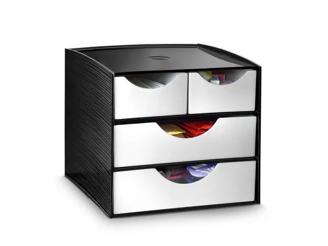 Module de rangement Take A Break 186x185x175mm noir/gris métal