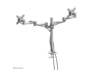 Monitorarm FPMA-D935DG 2 Schermen tot 27 inch Doorvoer Zilver - 9