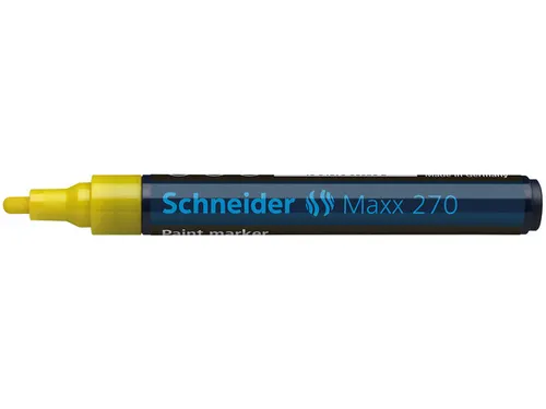 Lakmarker Schneider Maxx 270 1-3 mm fluor geel
