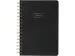 Carnet de notes Oxford spirale Black ligné 15x20cm