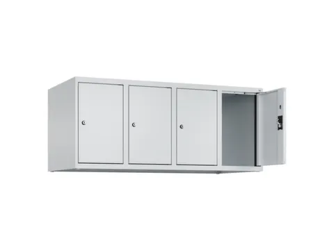 opzetkast,v. locker,4vak.,vak B 300mm,HxBxD 500x1200x500mm